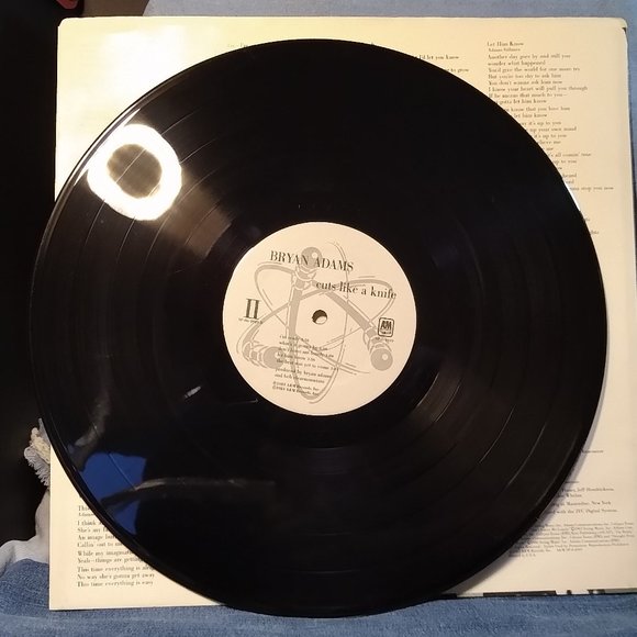 Bryan Adams Cuts Like a Knife 1983 Vinyl Record - Picture 4 of 4